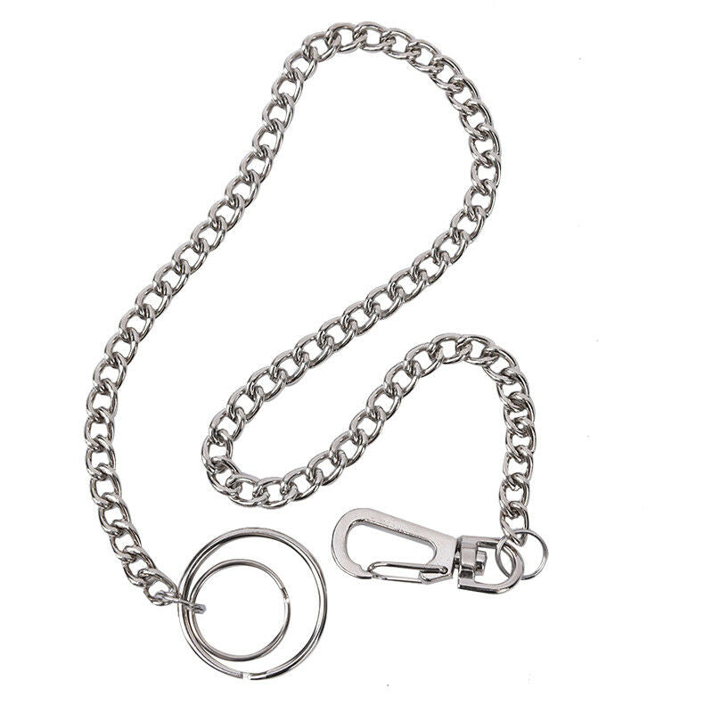 38cm Long Wallet Belt Chain Trousers Hipster Pant Jean Keychain Hip Hop BDAU