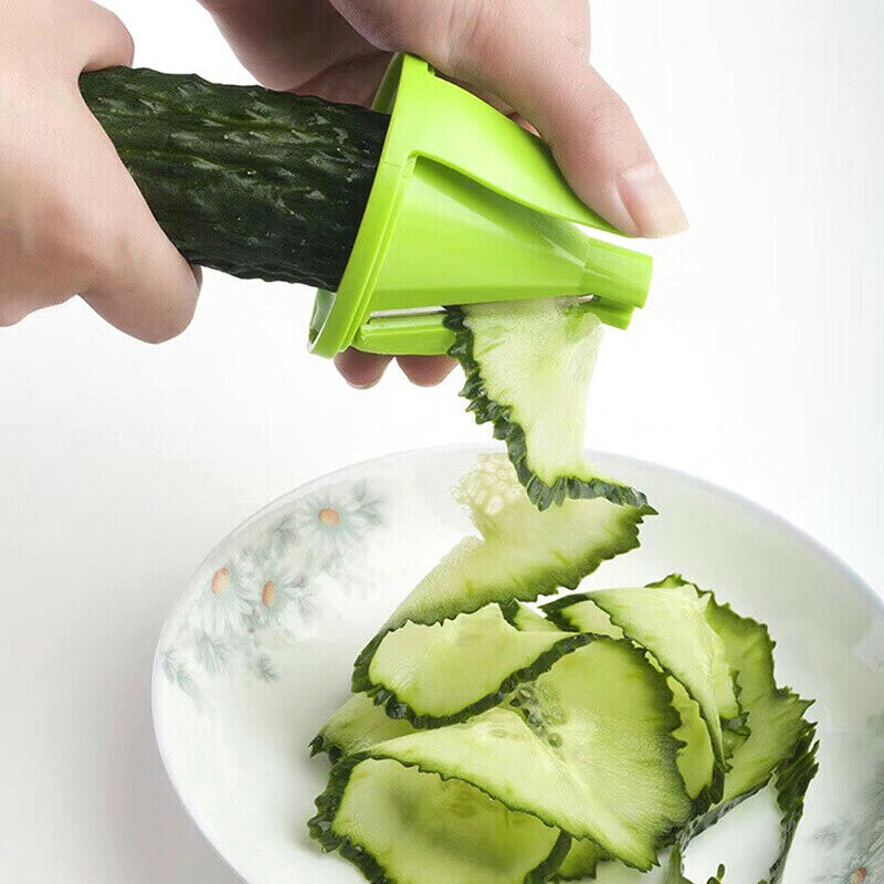 1Pcs Portable Spiralizer Vegetable Handheld Peeler Brushes Cutter Fruit S.l8