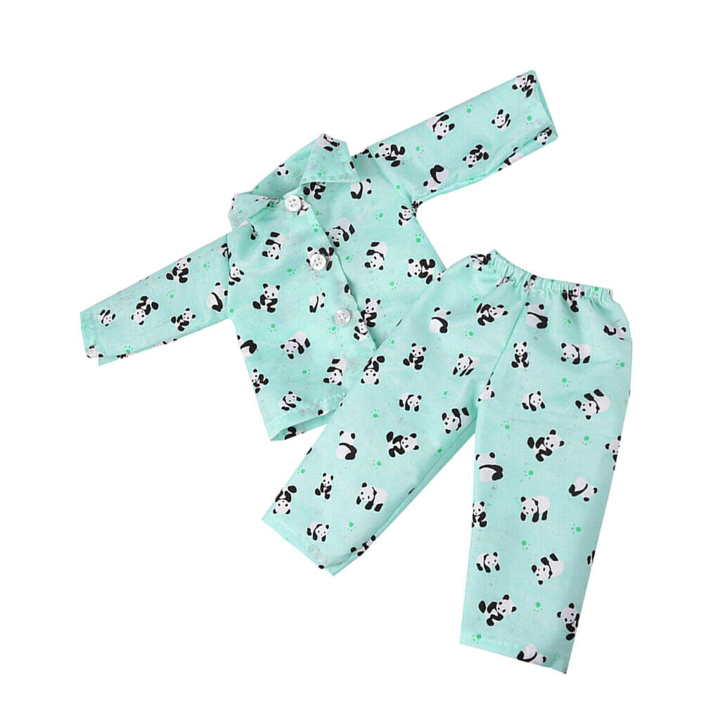 New Panda Pattern Pajamas Sleepwear Decoration 18 ''