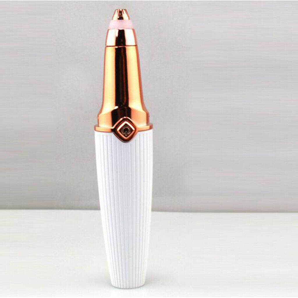 Eyebrow Trimmer Facial Hair Remover No Pulling Sensation Painless Chin Neck