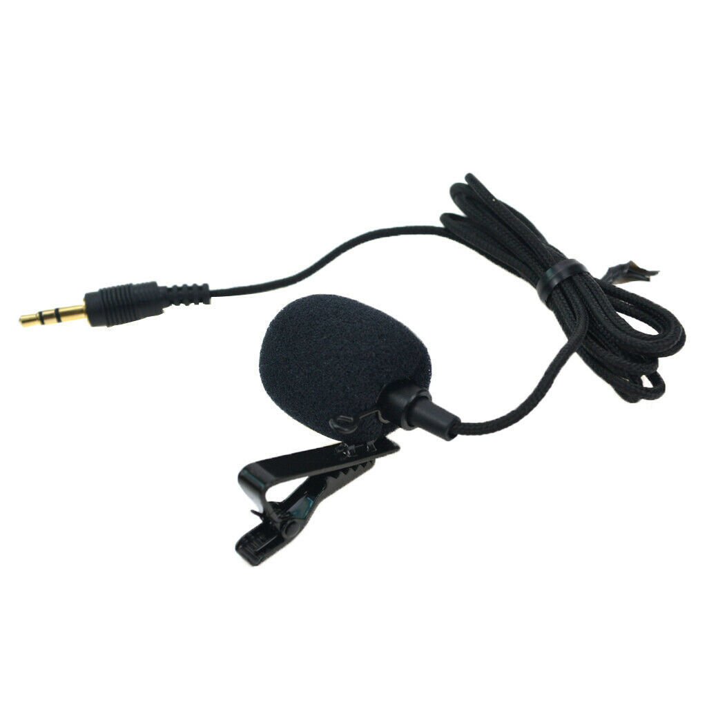 Lavalier Lapel Clip-on Condenser Microphone for   Hero 3+ 4 Sport Camera