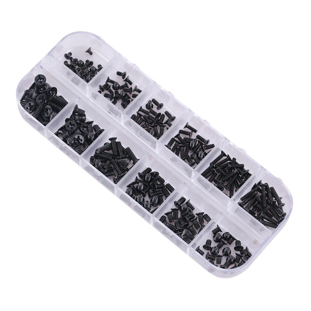 240 Packs Laptop M2 M2.5 M3 Screws Set for Sony Motherboard DIY Replacement