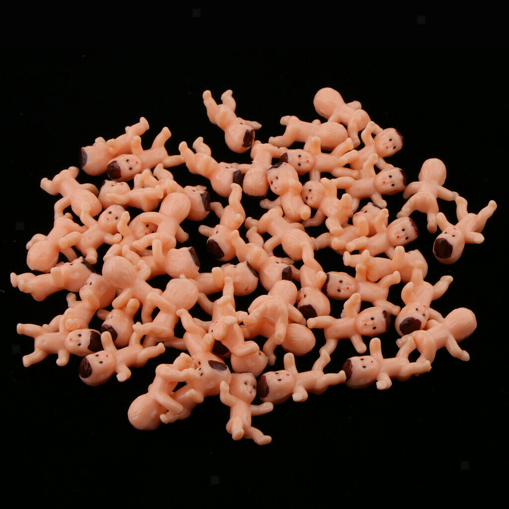100pcs Mini Plastic Baby Favor Supplies for Baby Shower and Ice   Game