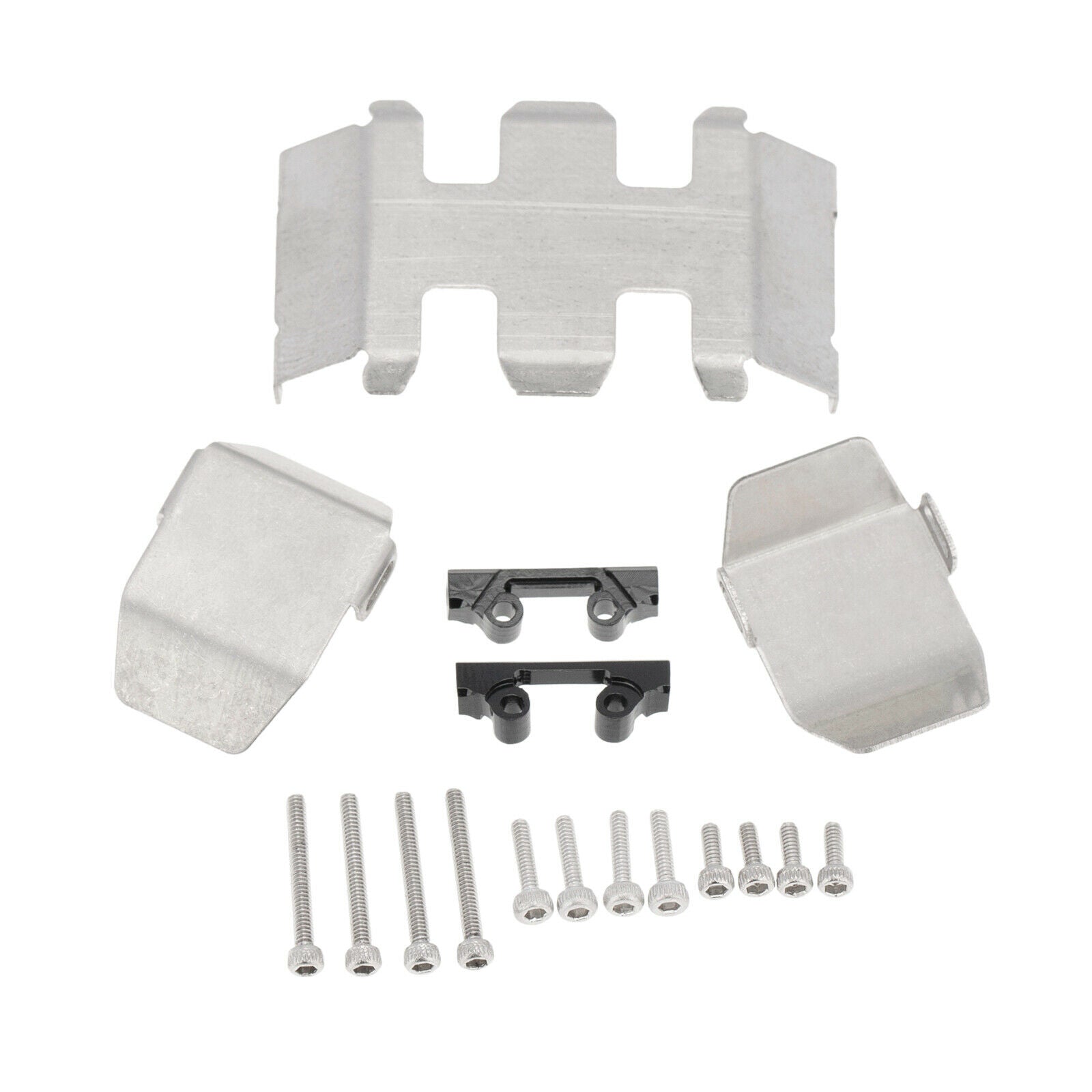 RC Chassis Armors Set Skid Plate for Axial SCX24 90081 RC Car Upgrade Part