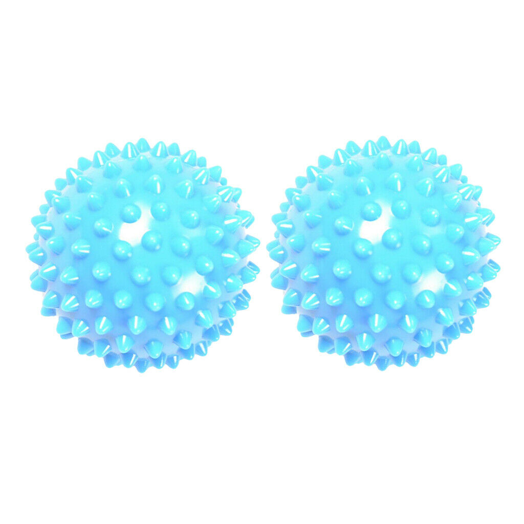 2X PVC Yoga Ball Fitness Exercise Balance Tool Feet Stepping Massage Balls