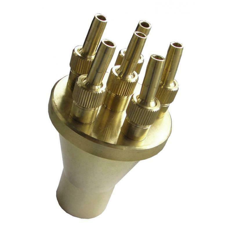 1" DN25 Brass Water Fountain Nozzle Head For Garden Amusement Museum