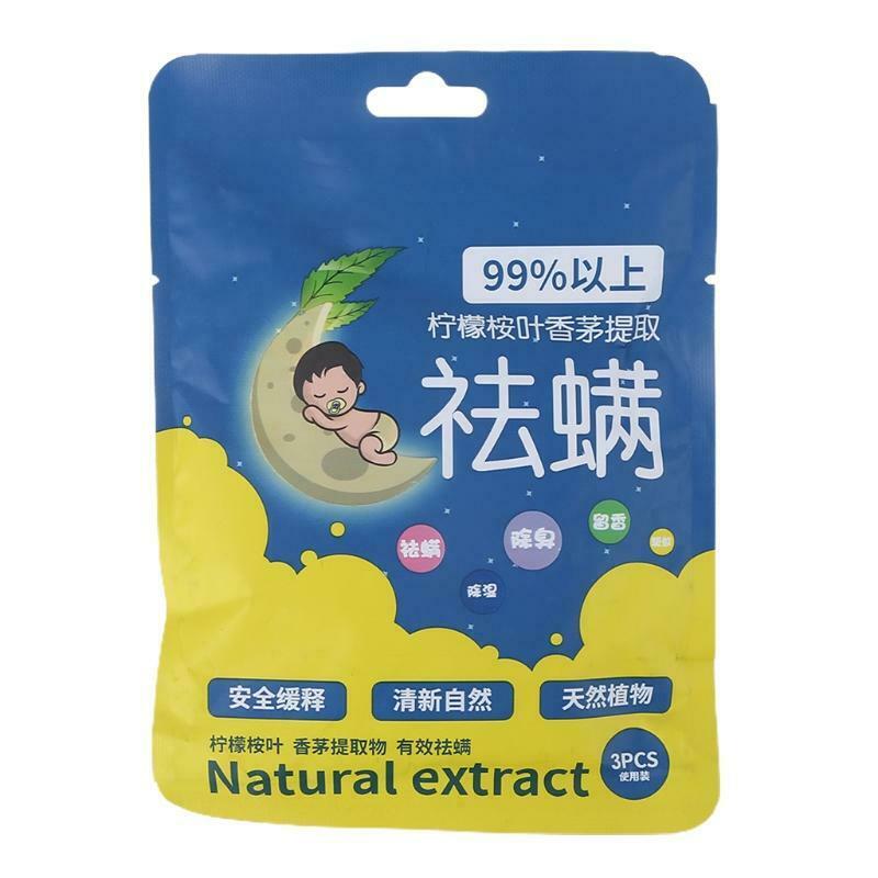 3 Bags Natural Herbal Mite Killer Household Insect Acarid Removal Package Safe