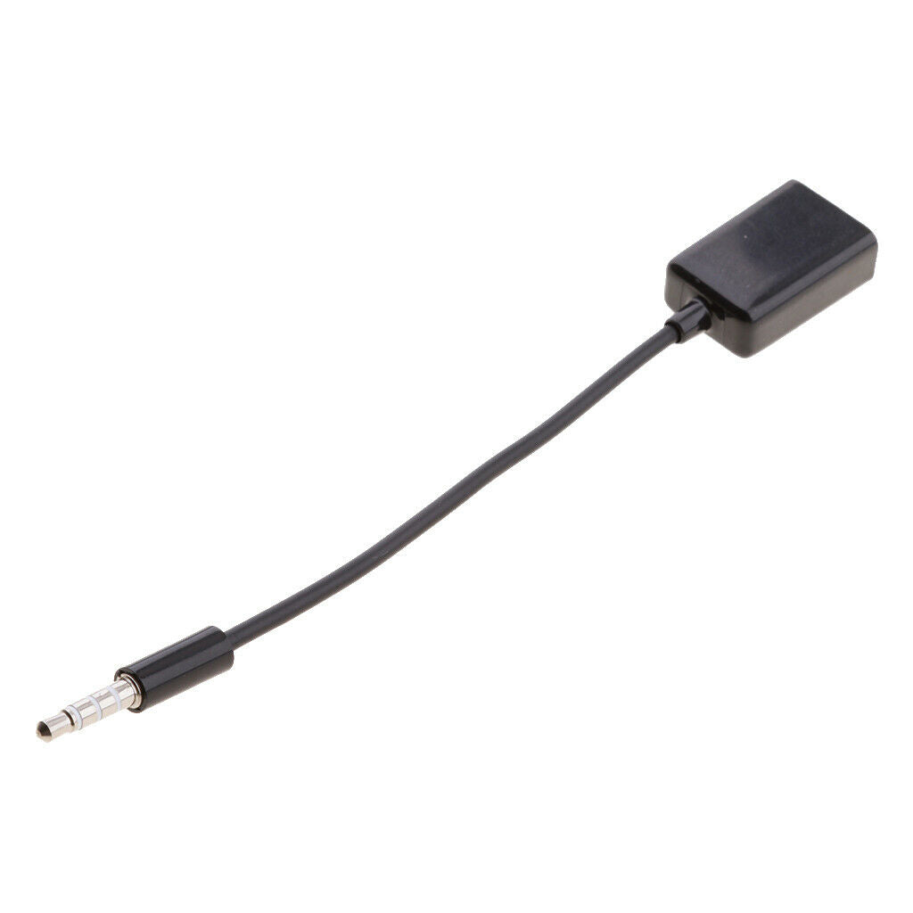 3.5mm Male to USB Female Car AUX Stereo Audio Adapter Cable Converter
