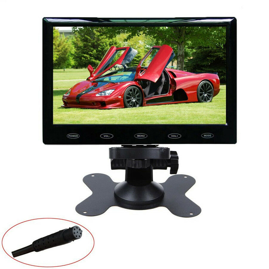 7 Inch Ultra Thin 16mm 16:9 HD TFT LCD Screen Auto Car Rear View Display Monitor