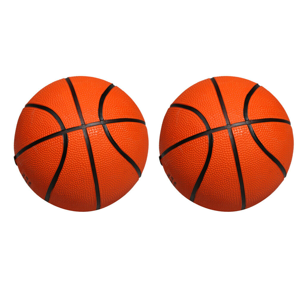 Pack of 2 Children's Basketball Balls, Children's Micro Basketball Ball