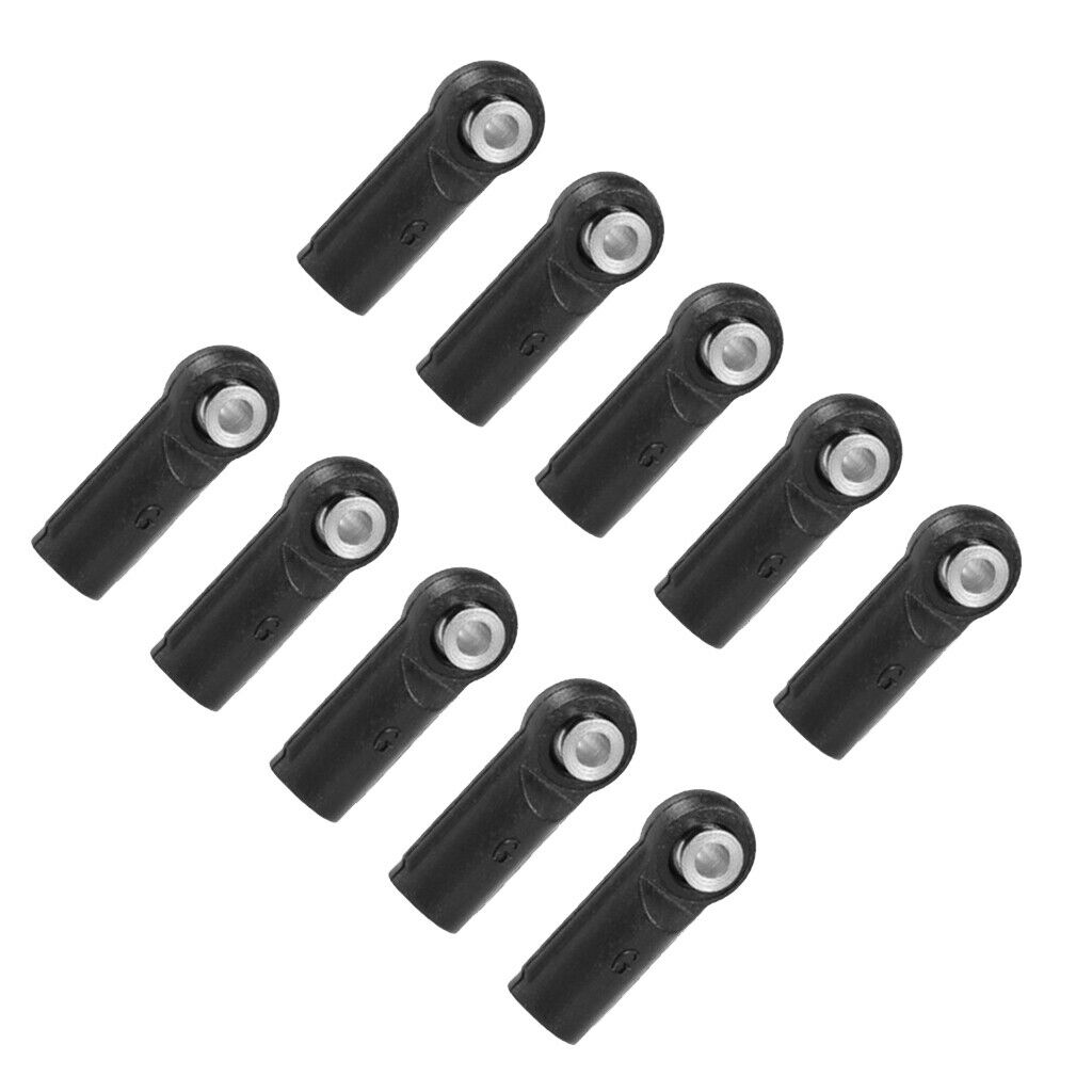 10Pcs M4 Rod End Balls Joint Link 4mm Thread for Crawler Car Truck Buggy