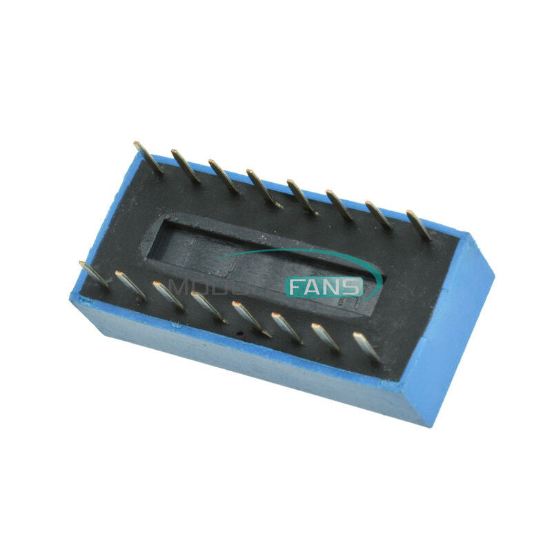 10pcs Blue 2.54mm Pitch 8 PositionWay 8-Bit Slide Type DIP Switch New