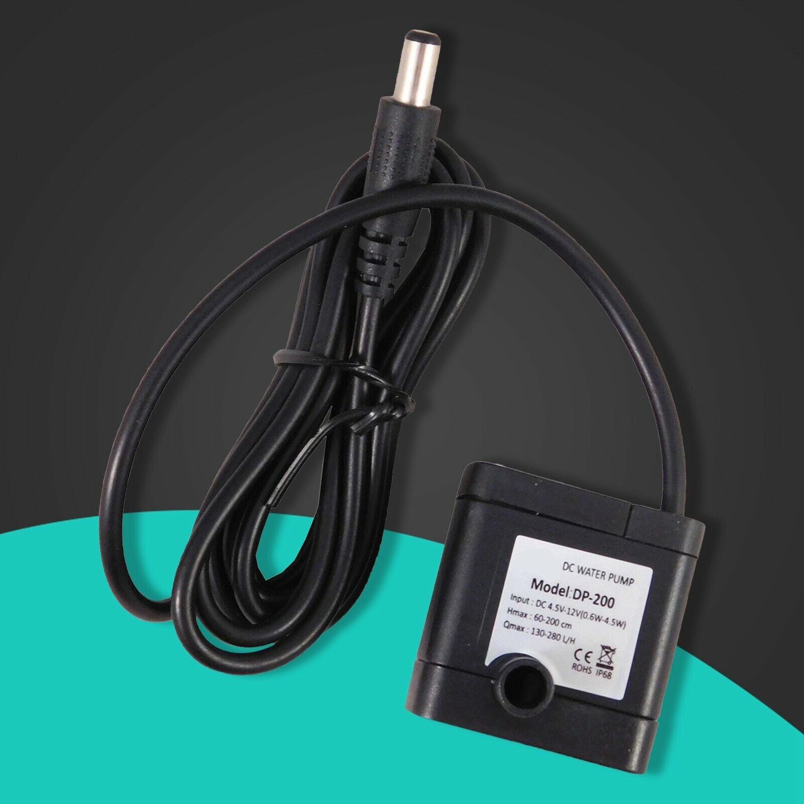 New AutoAqua Mini ATO Auto Water Top Off Spare Pump 1/2 Float Switch Aquarium