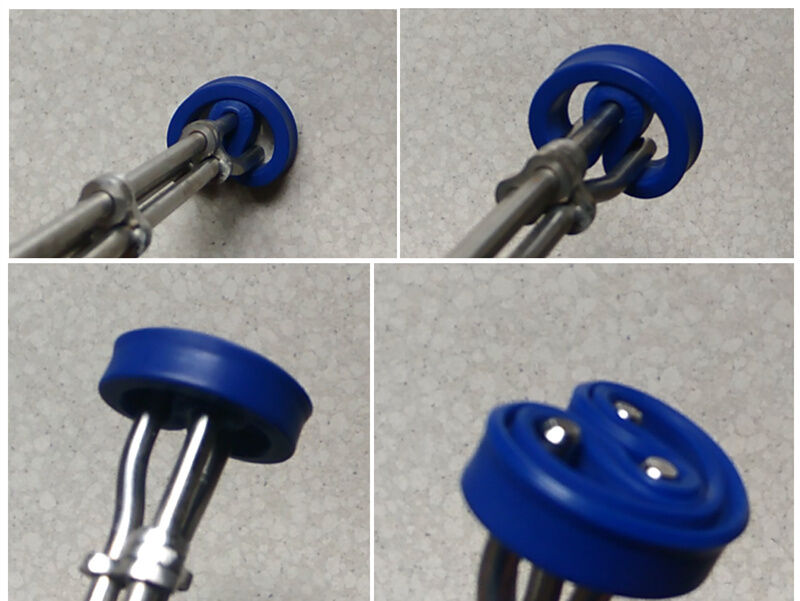 3Pcs HYDRAULIC CYLINDER PISTON ROD SEAL U-CUP INSTALLATION TOOL PREVENTS DAMAGE