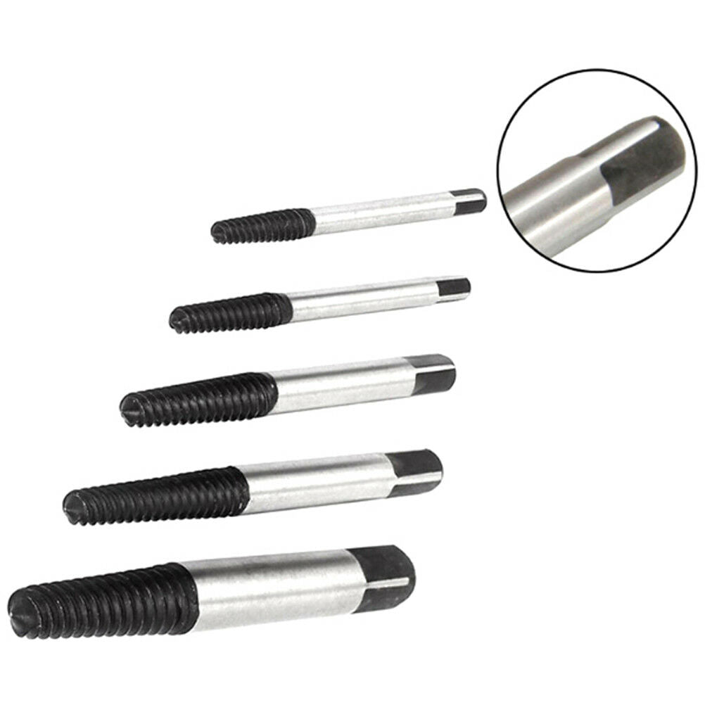 5Pcs/set damaged screw extractor easy out set bolt stud remover tools TS~tDD
