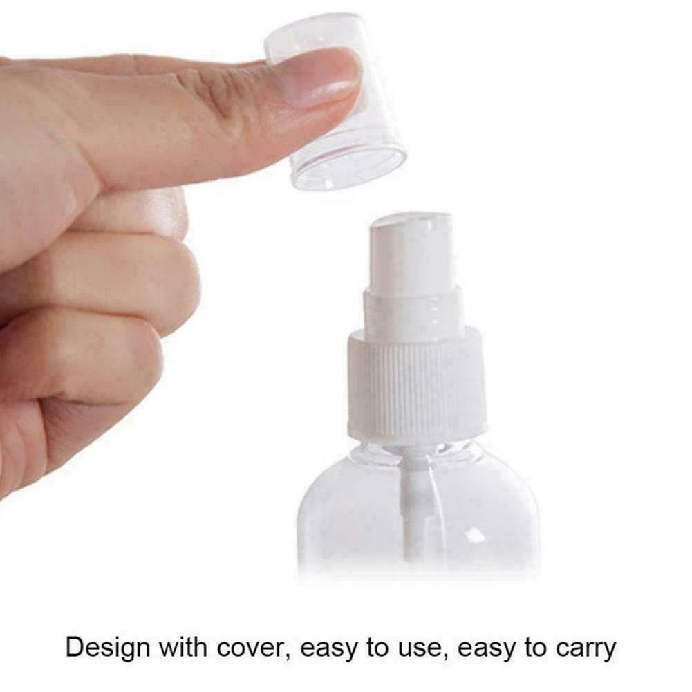 250ml Clear Transparent Plastic Perfume Atomizer Empty Small Bottle Spray new