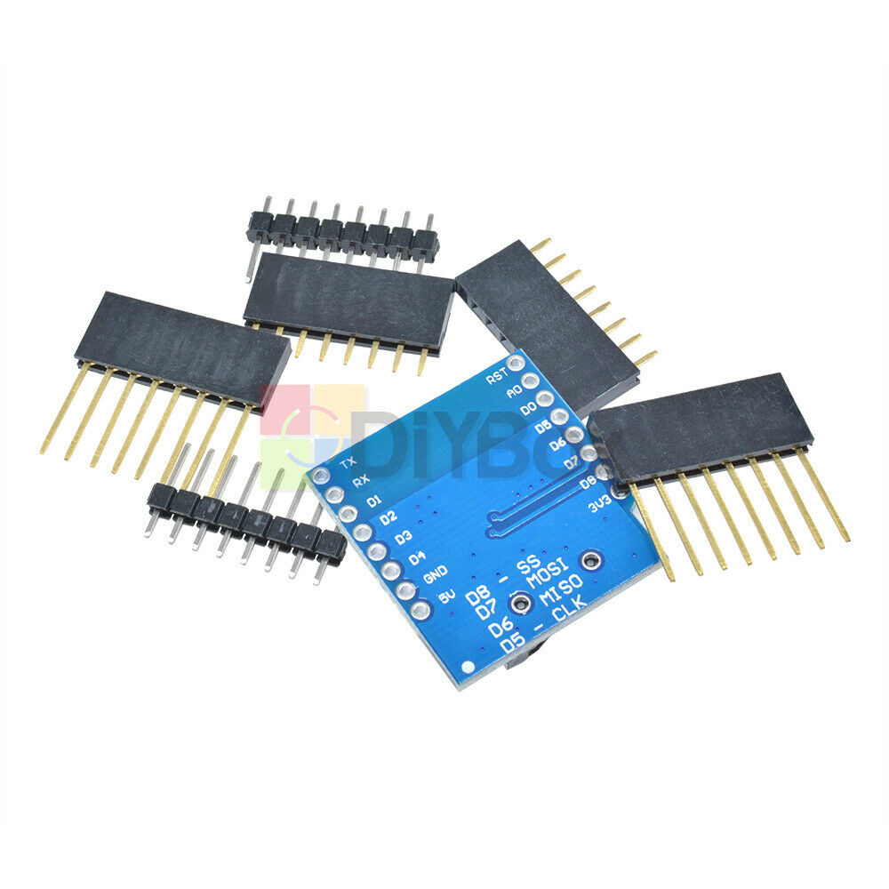 5PCS Micro SD Card Shield Wireless Control for D1 Mini ESP8266 WiFi WeMos Module