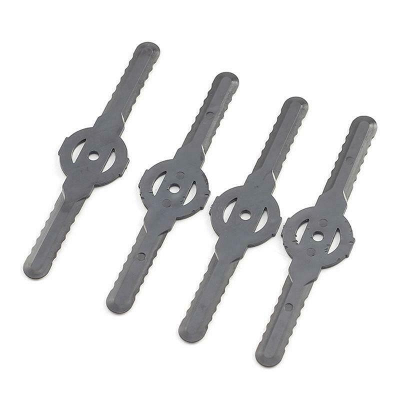 5pcs Plastic Lawn Mower Blade Grass Trimmer Head Replacement Garden Supply Tool