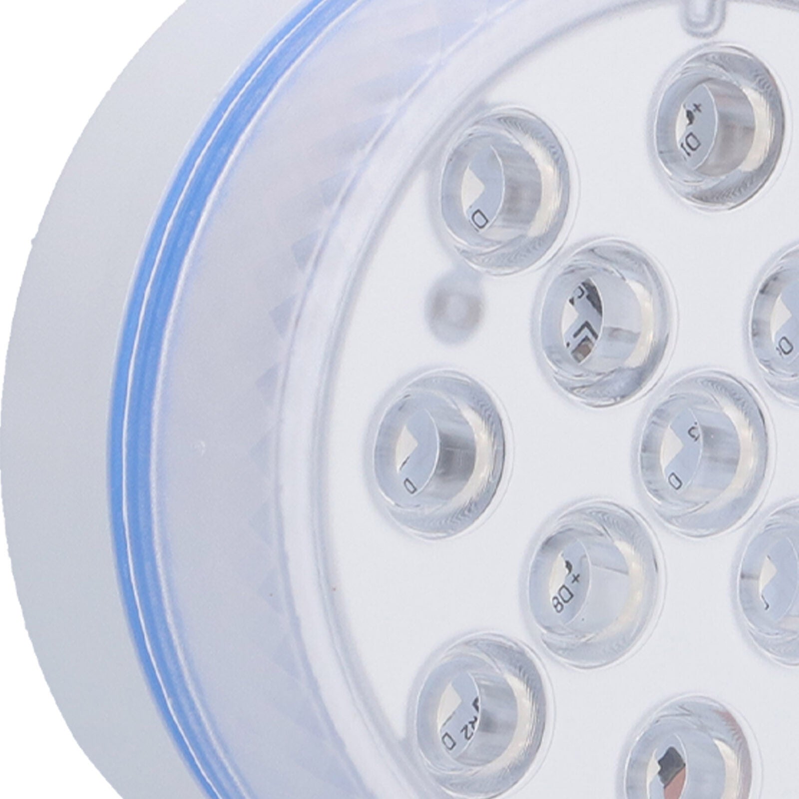 2Pcs 13LED Diving Light Magnet Suction Cup Remote Control RGB Aquarium Light XX