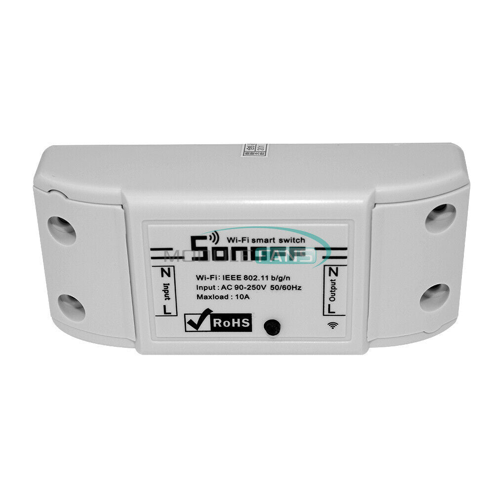 90-250V Sonoff WiFi Wireless Smart Switch Module ABS Shell for Home DIY Android