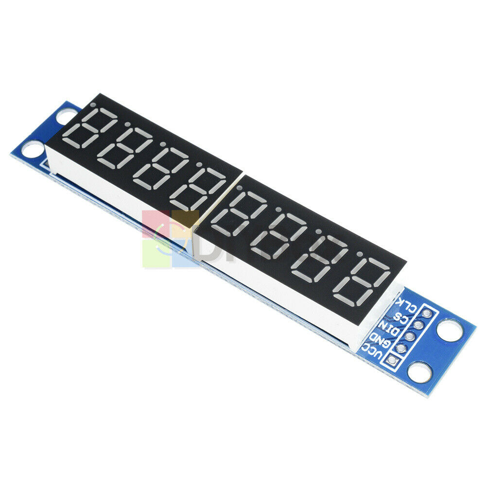 MAX7219 Digital Red LED Dot 8 Digit Display Module Board Fr Arduino Raspberry Pi