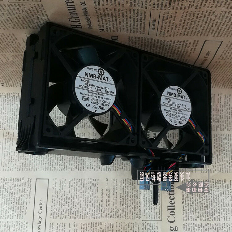 For Dell PowerEdge T610 Dual Case Cooling Fan 0GY676