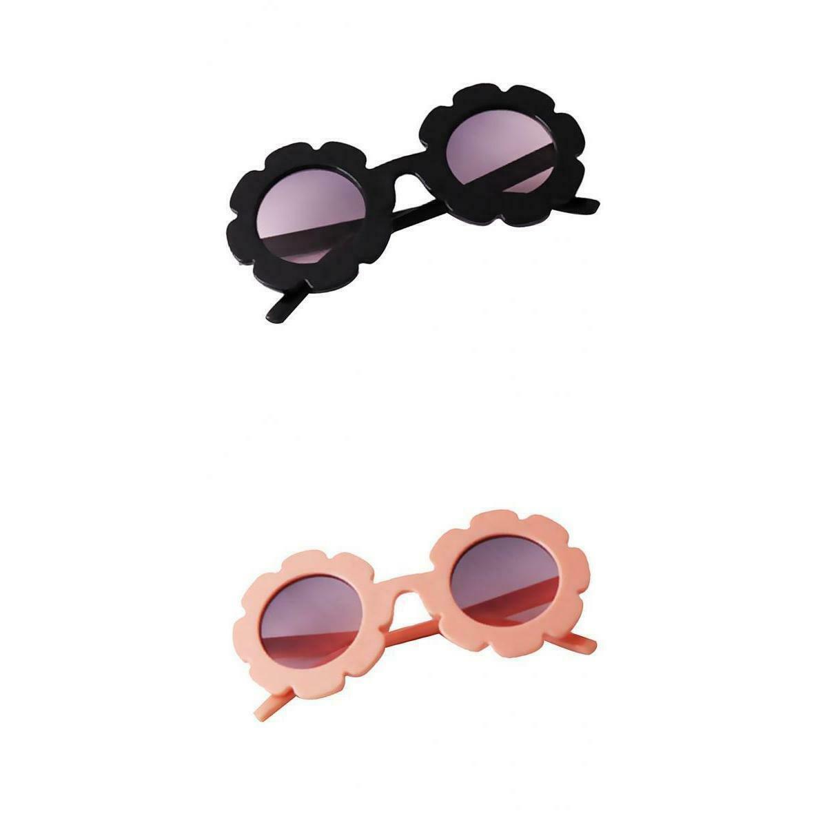 2 PCS Plastic Polarized Sunglasses Flexible Kids Glasses for Boys Girls