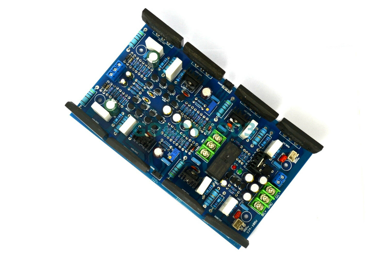 High-Power Amplifier Board 2SA1494 / 2SC3858 Dual-Channel 300W + 300W