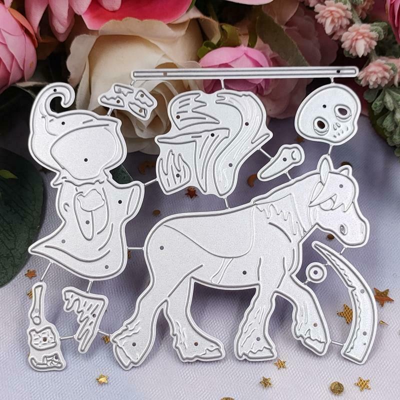 Halloween Ghost Metal Cutting Dies Stencil DIY Scrapbooking Album Paper Template