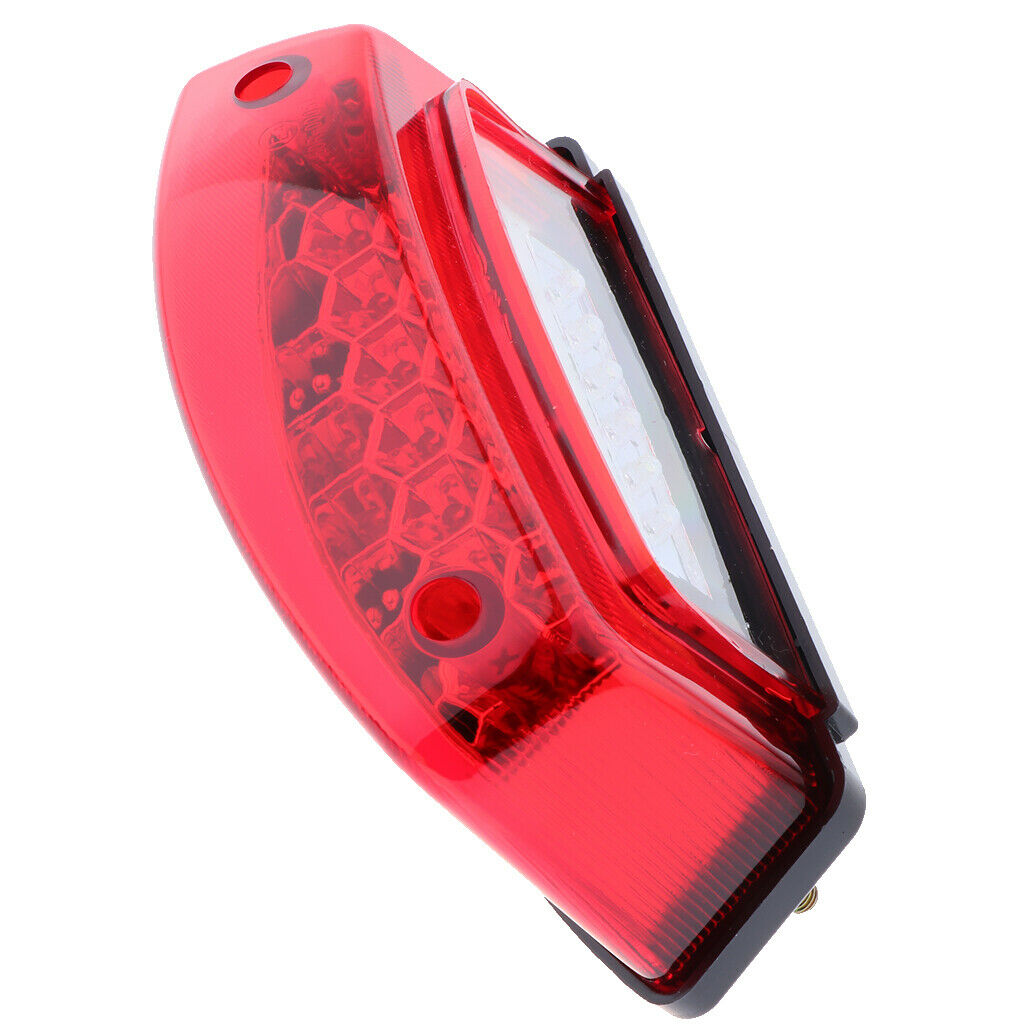 Motorcycle LED License Brake Tail Light Turn Signals For ATV Dirt Bike Buggy