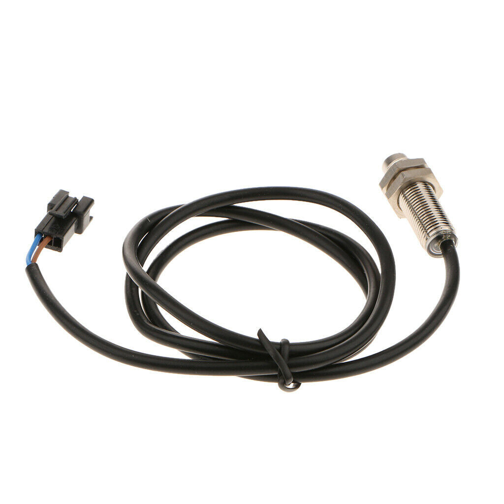 2x Digital Sensor Wire with Magnet for Motorcycle Speedometer Tachometer