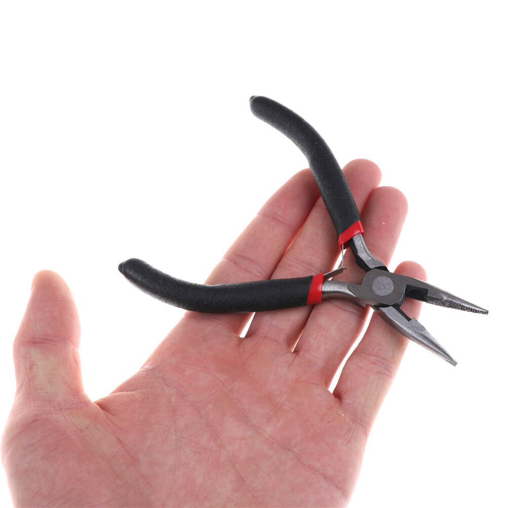Mini Extra Long Needle Nose Pliers Precision Wire Plier Repair Tool Beading DEAU