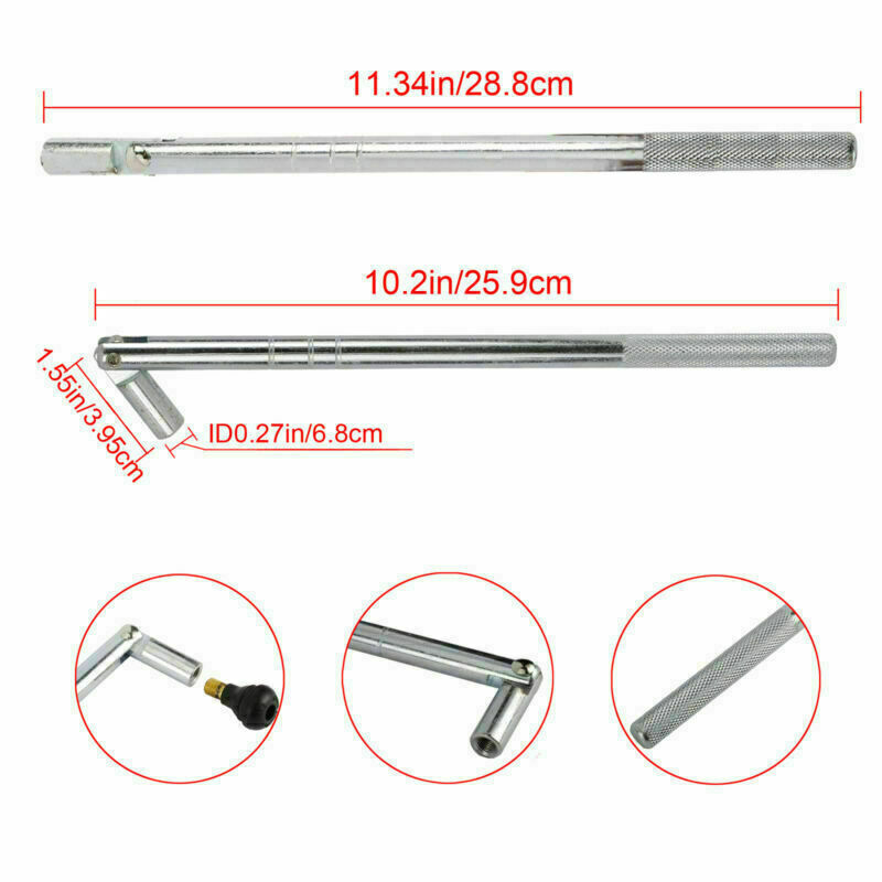54pcs/Kit Tire Valve Stem Installation Tool Remover Repair Puller Car Plug Core