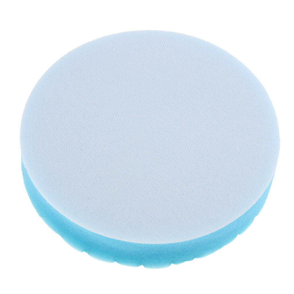 5pcs 3in Car Polishing Pads Buffing Sponge Pads Durable Cleaning Tool Blue