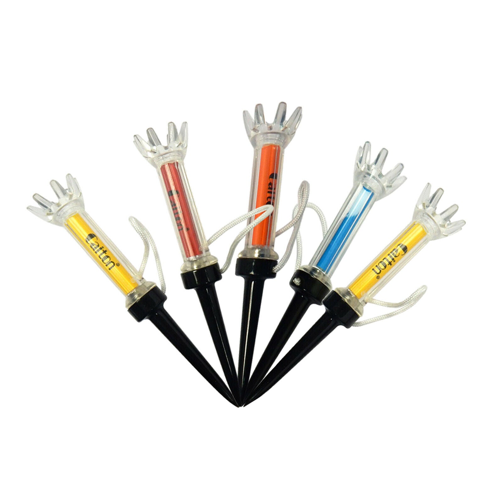 5x Magnetic Golf Tee Hitting Practicing Crown Tees Unbreakable Golfer Tool
