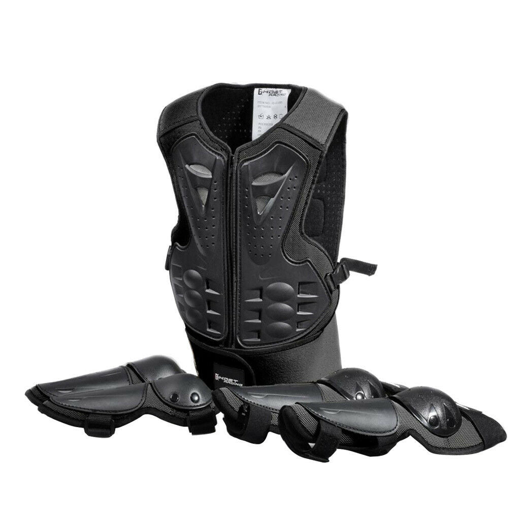 Children's protection set - children's body protection protector vest and knee