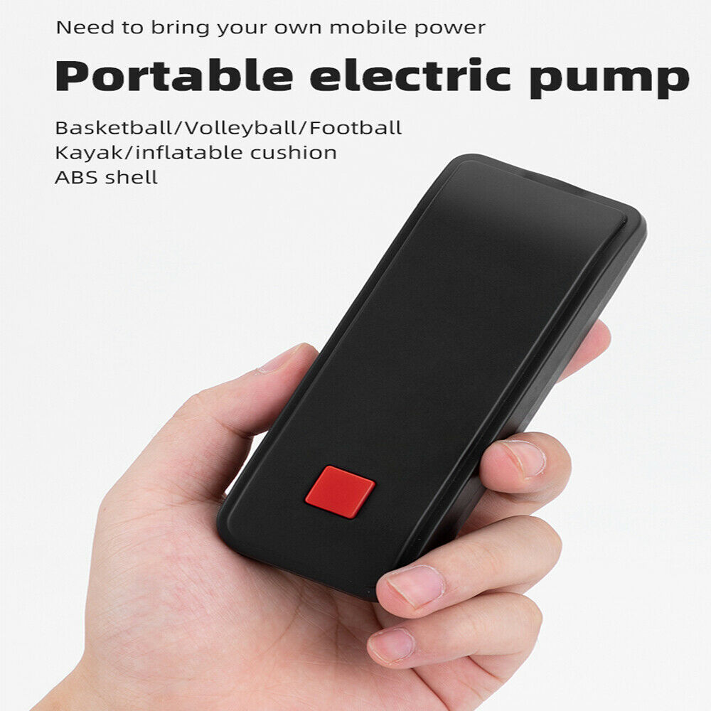 Bicycle Electrical Air Pump Compressor Tire Inflatable Deflate LED USB Charge