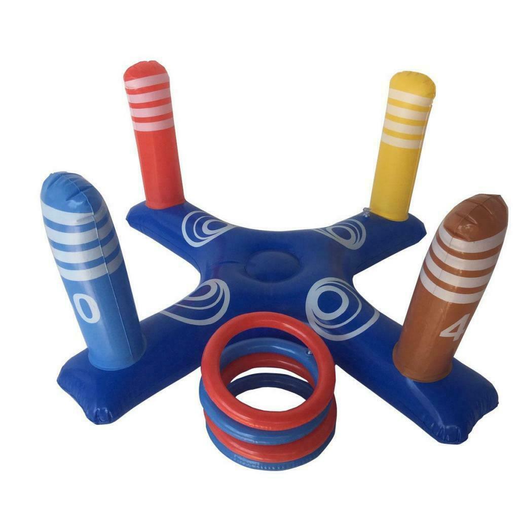 Outdoor Yard Games Ring Toss Toys Pool Game Children Family Boys Girl Gift