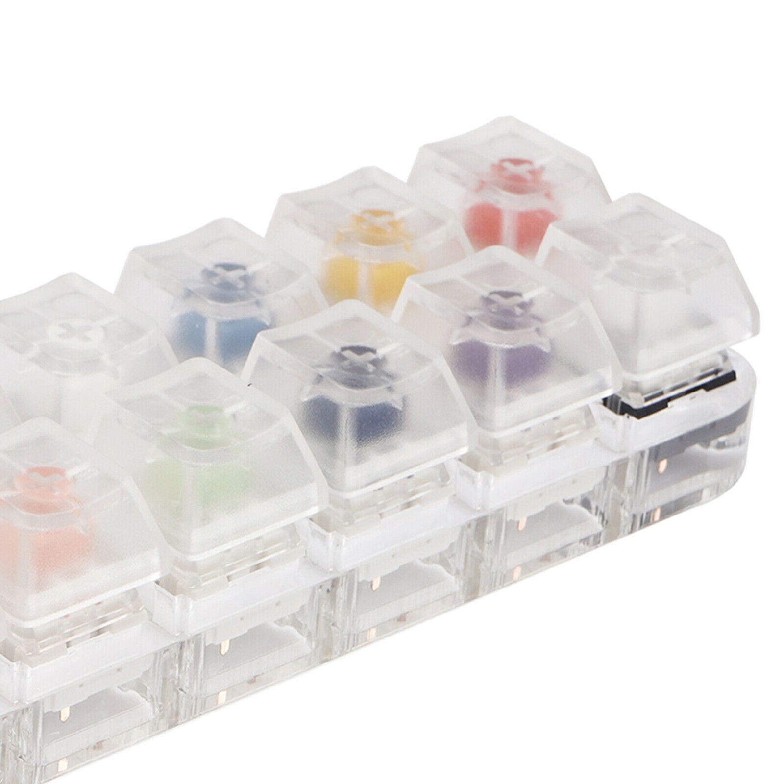 14Keys Translucent Keycaps Mechanical Keyboard Switch Tester Testing Tool
