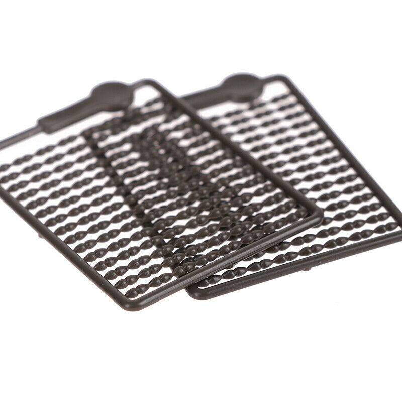 5 Cards Carp Fishing Hair Stops for Boilie Bait Dumbell Shape Fishing Bob.l8