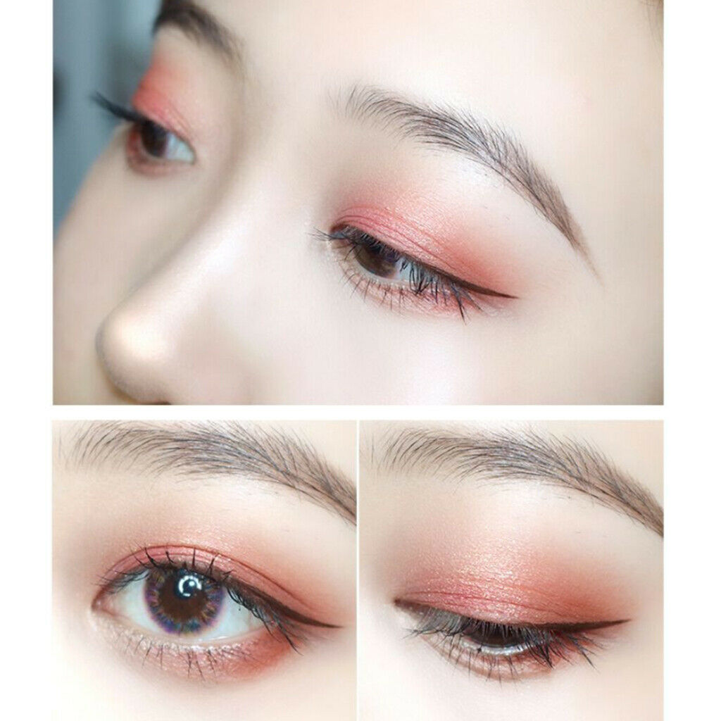 12 Color Matte Shimmer Eyeshadow Palette Waterproof Makeup Smoky Eye Shadow 03