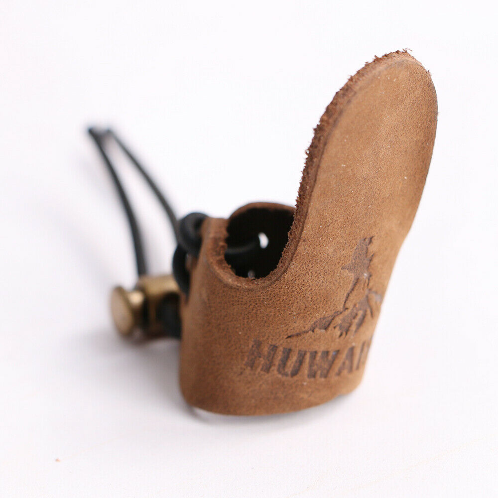 Brown Leather Archery Hunting Shooting Thumb