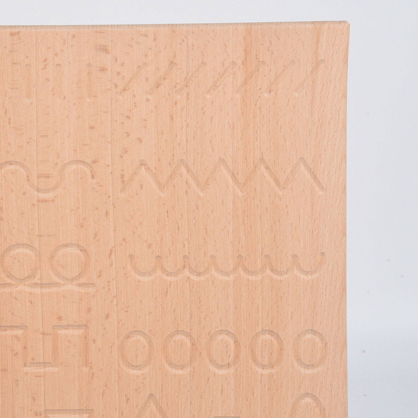 Montessori Educational Wooden ToyBraille Number Tracing Board for Preschool Kids