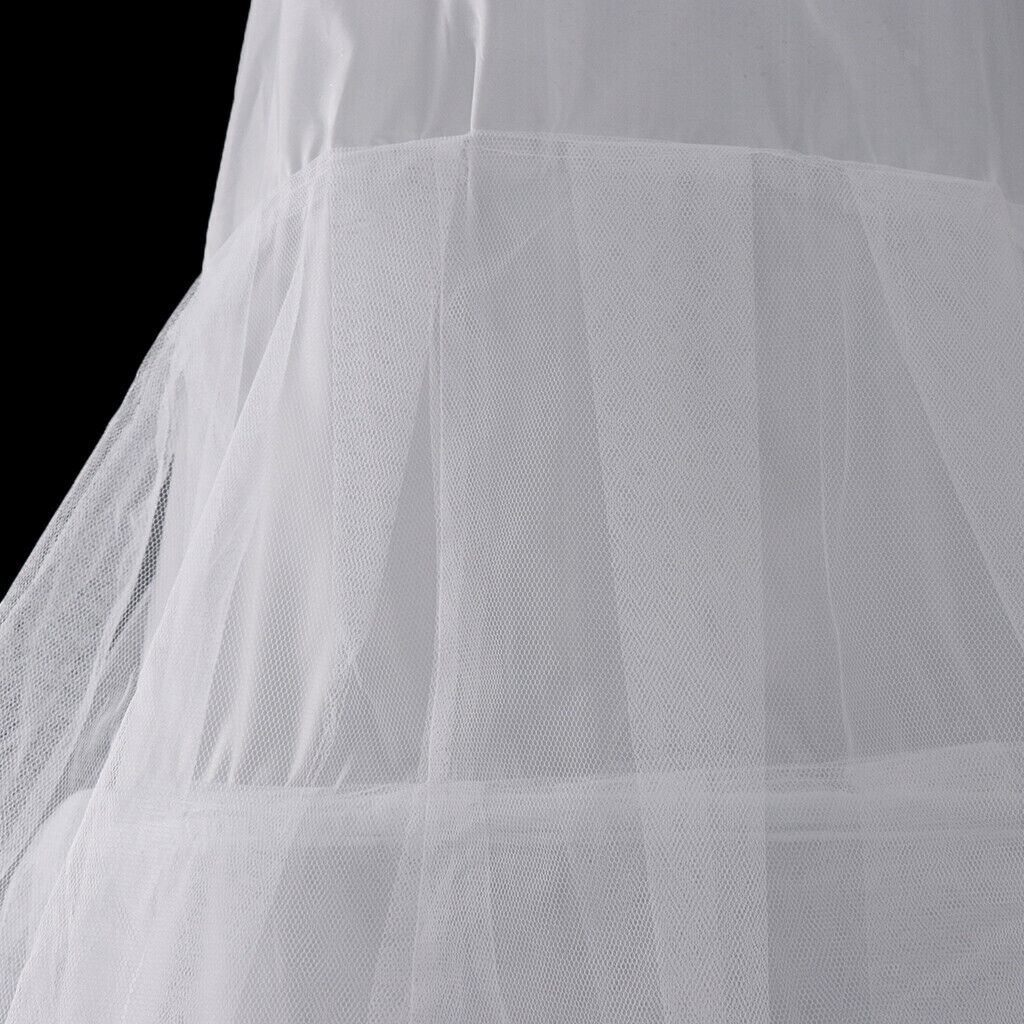 Bridal Underskirt Wedding Fishtail Petticoat Prom Dress Crinoline