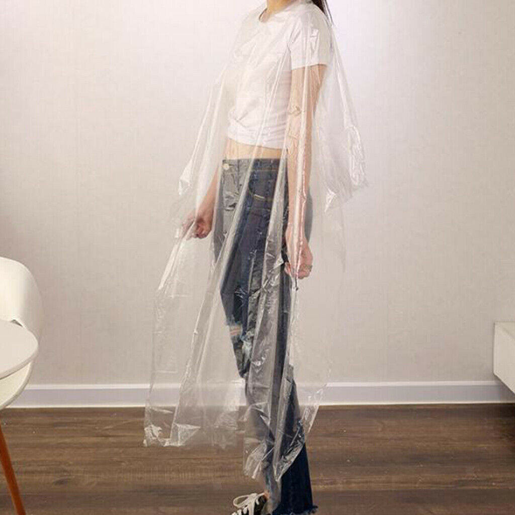250x Women Disposable Neck Shawl Hair Cutting Capes Hair Styling Apron Cloth