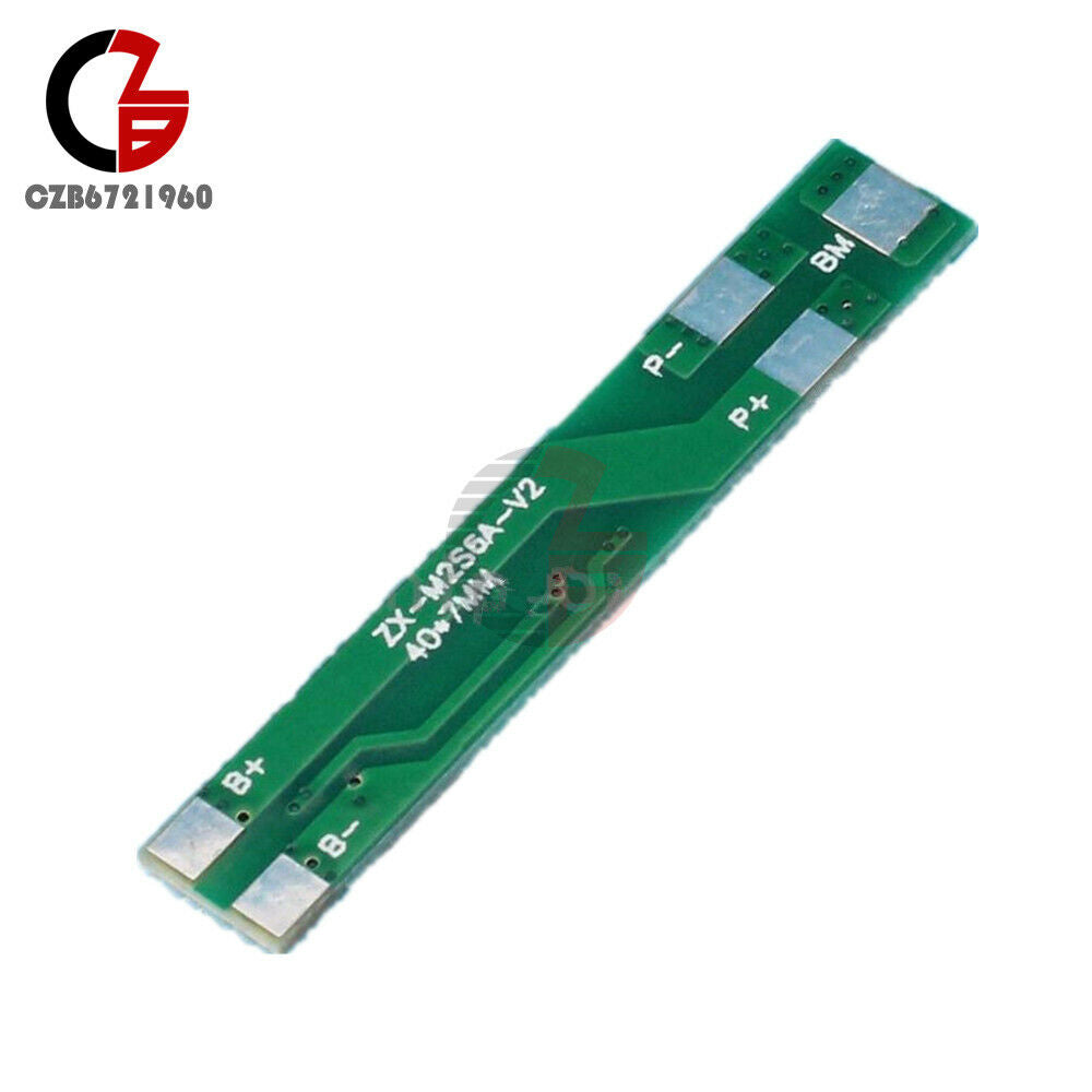 7.2V 6A Dual MOS 2S Polymer Lithium Battery Protection Board For 18650