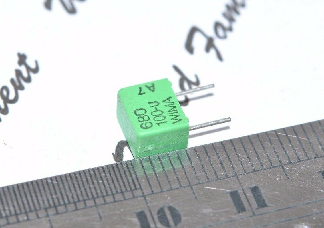 10pcs - WIMA FKP2 680P (680PF 0,68nF) 100V 2.5% pitch:5mm Capacitor