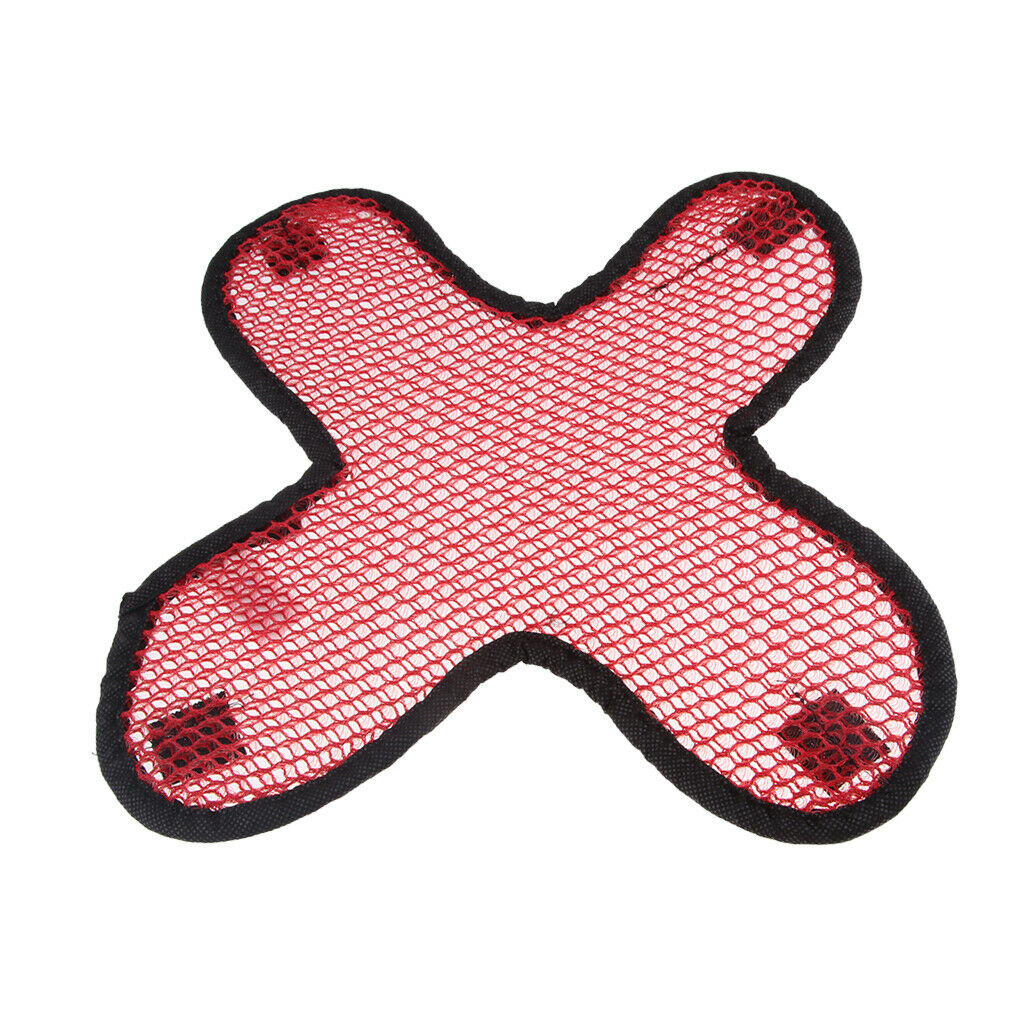 Motorcycle Helmet Net Cushion Heat Insulation Lining Red