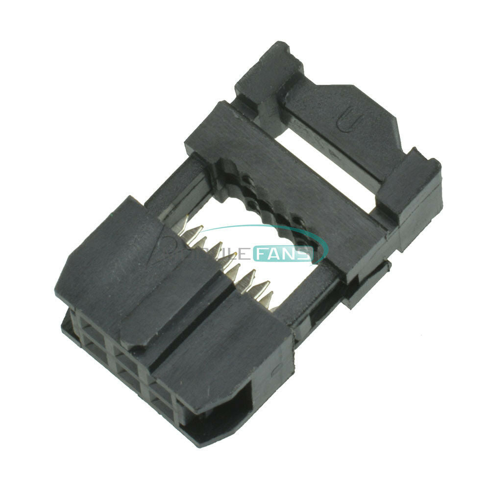 20PCS 2.54mm Pitch 6Pin FC-6P IDC FC Female Header Connector 3pcs set J20 New