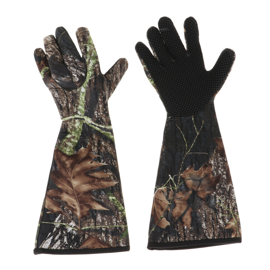 Camouflage Hunting Decoy Gloves Warm Fishing Hiking Outdoor Full Finger Gloves